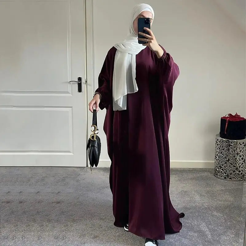 Ramadan Eid Hooded Abaya Women Prayer Garment