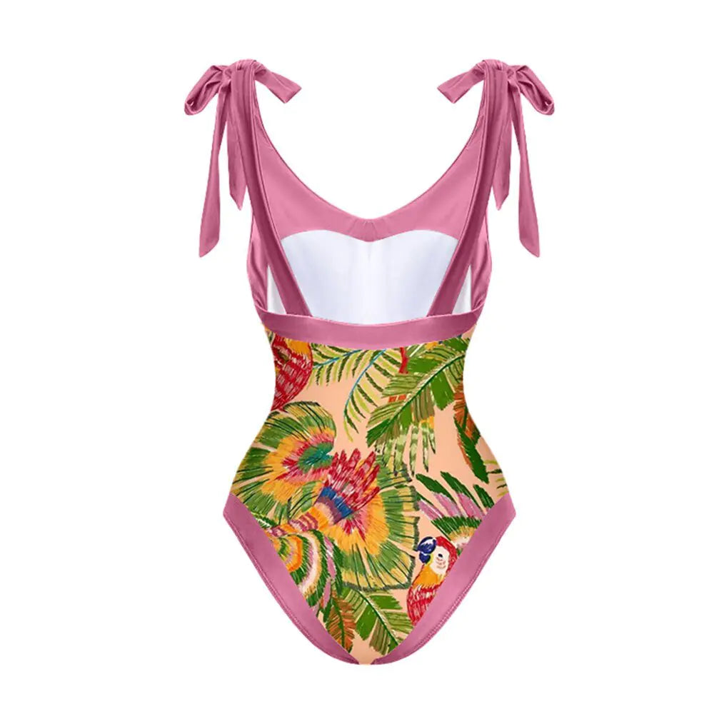 Tropical Swimsuit Set