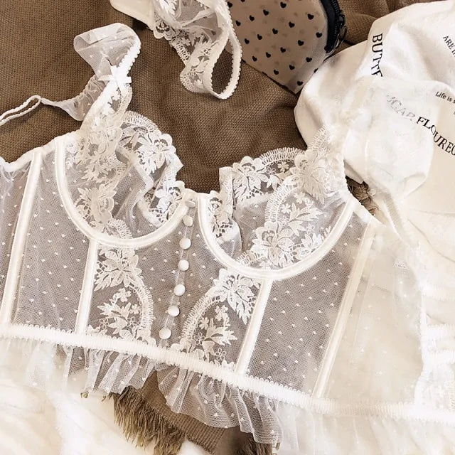 Lace Bralette Set