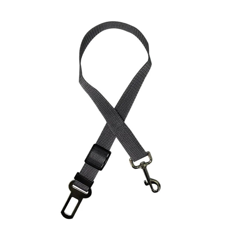 Pet Car Seat Belt Car Retractable Hand Holding Rope