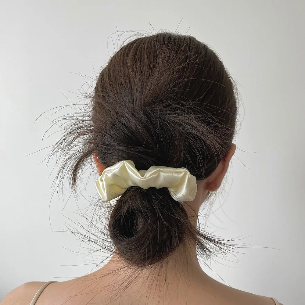 Silk Hair Scrunchies