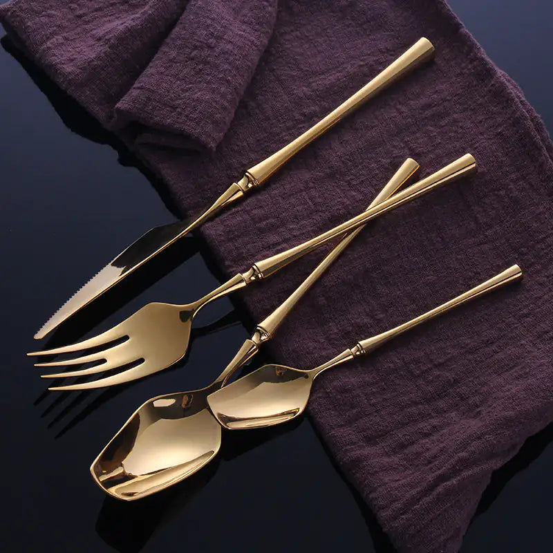 Istanbul Gold Cutlery Set