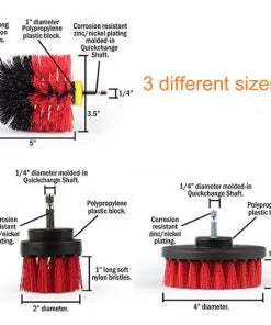 Power Scrubber Brush Set