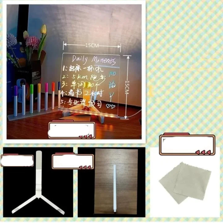 LED Fluorescent Message Writing Board