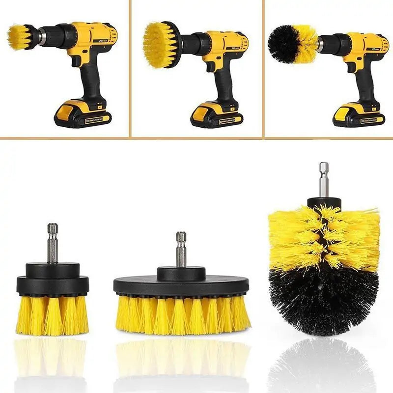 Power Scrubber Brush Set