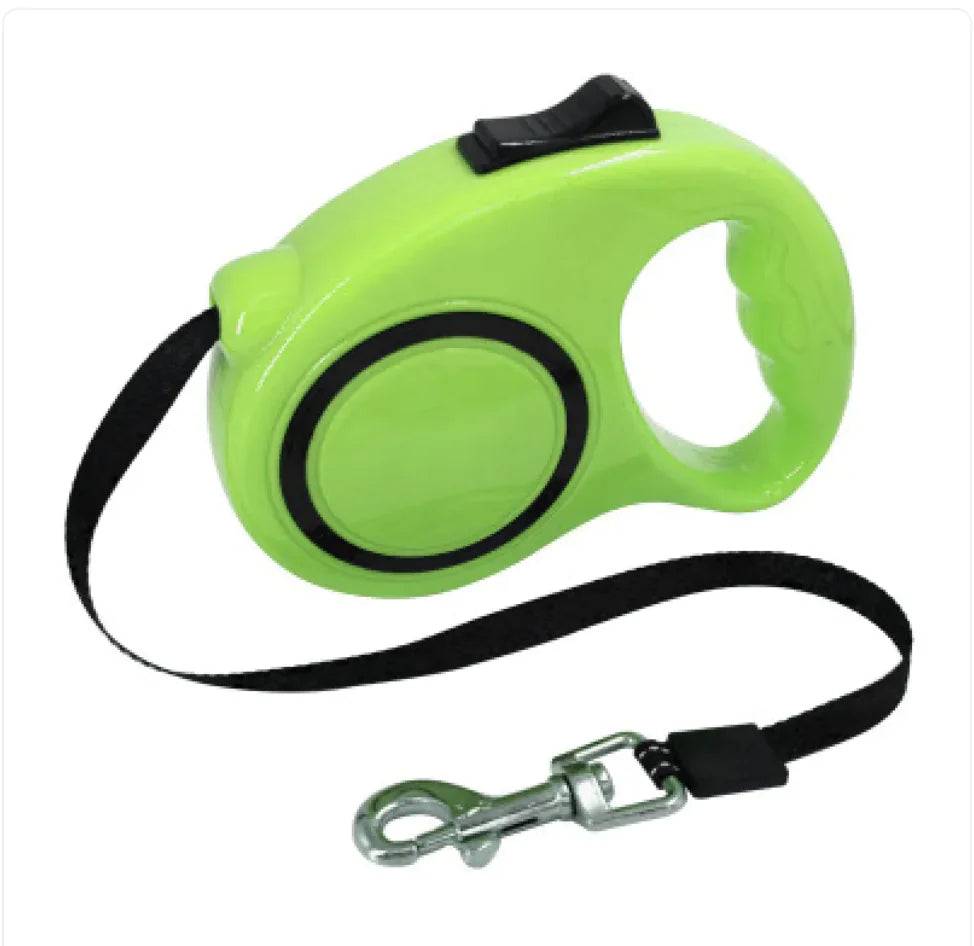 Pet Automatic Retractable Leash with Bone Print