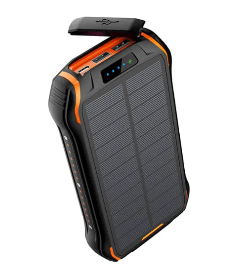 Solar 26800mAh Power Bank with 3.1A Typ-C