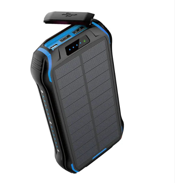 Solar 26800mAh Power Bank with 3.1A Typ-C